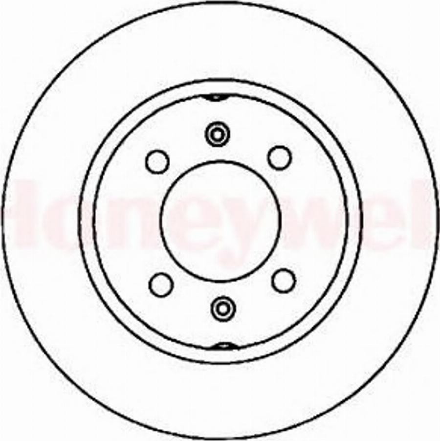 BENDIX 561256 B - Тормозной диск unicars.by