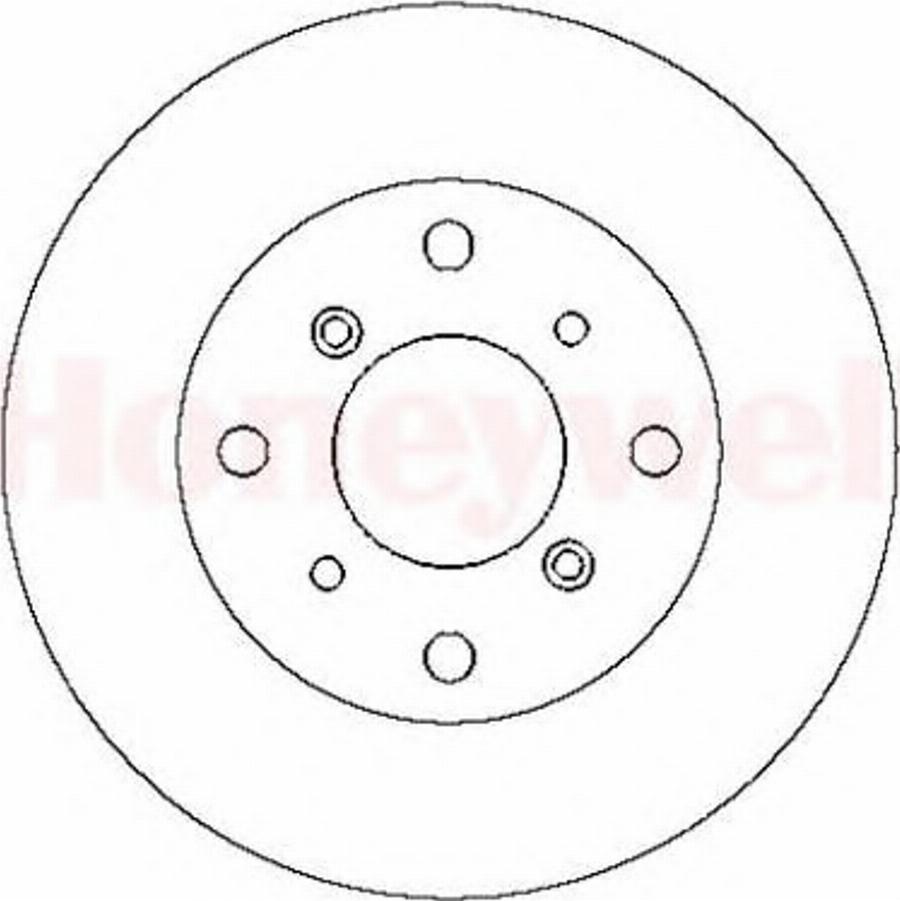 BENDIX 561713 B - Тормозной диск unicars.by