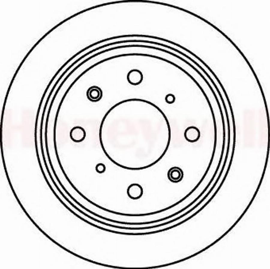 BENDIX 562016 B - Тормозной диск unicars.by