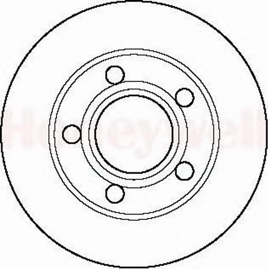 BENDIX 562089 B - Тормозной диск unicars.by