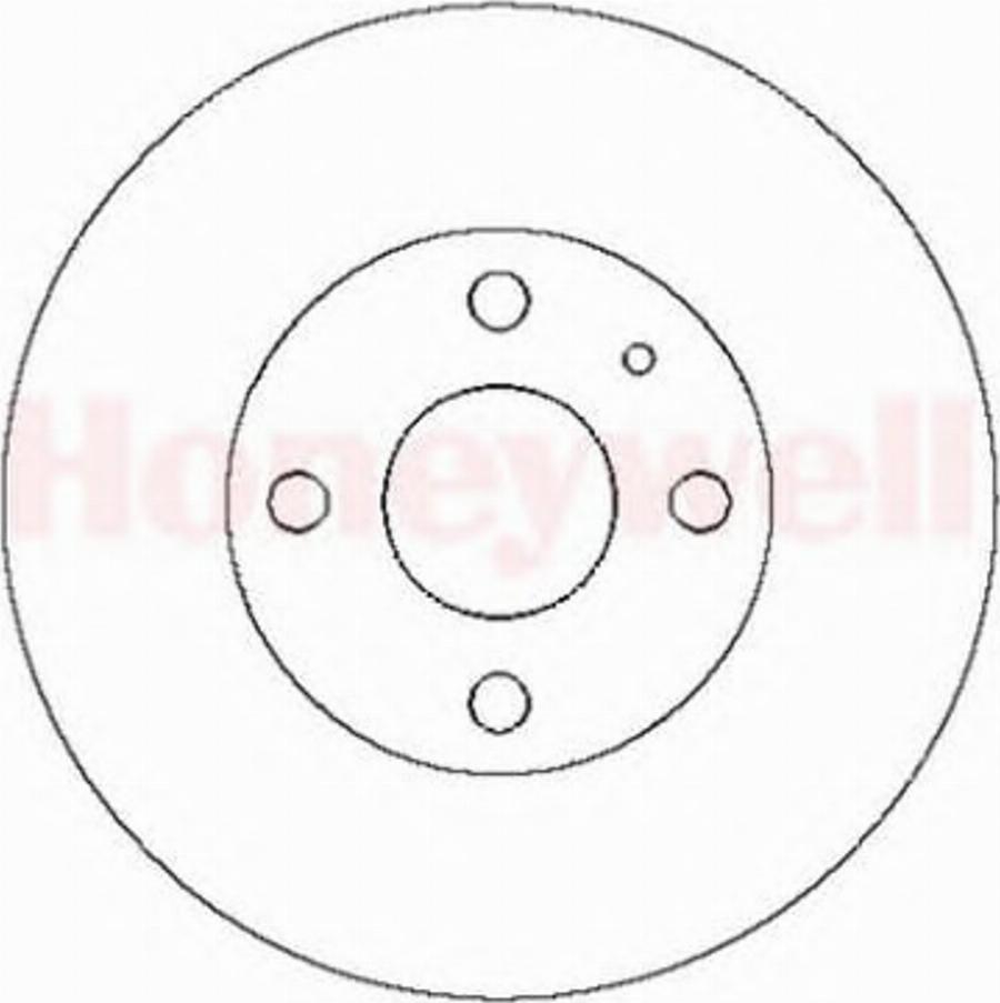 BENDIX 562197 B - Тормозной диск unicars.by