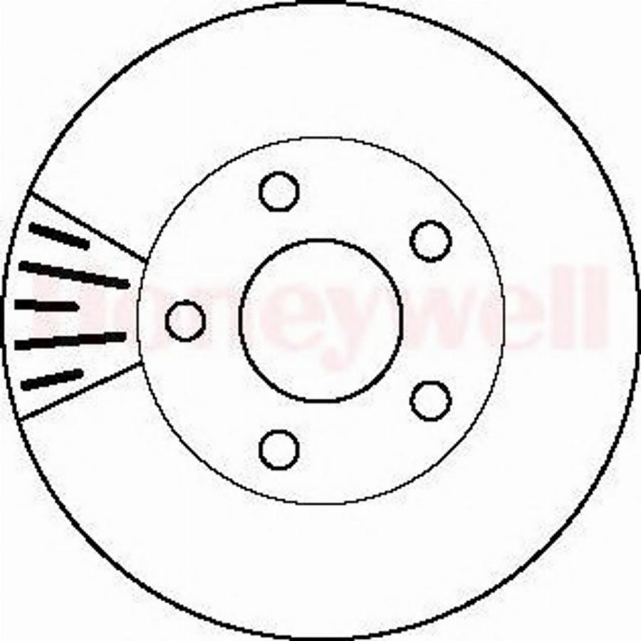 BENDIX 562160 B - Тормозной диск unicars.by