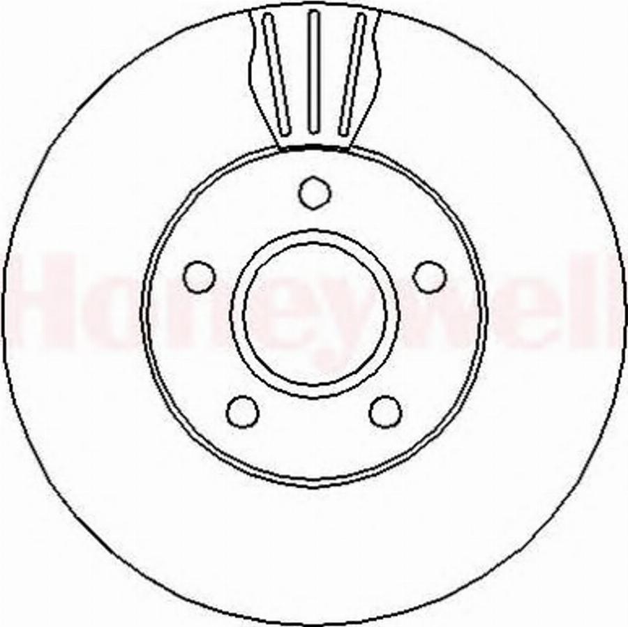 BENDIX 562364B - Тормозной диск unicars.by