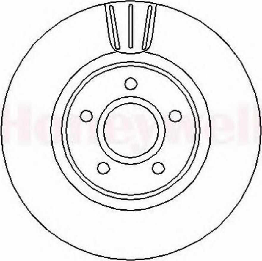 BENDIX 562363B - Тормозной диск unicars.by