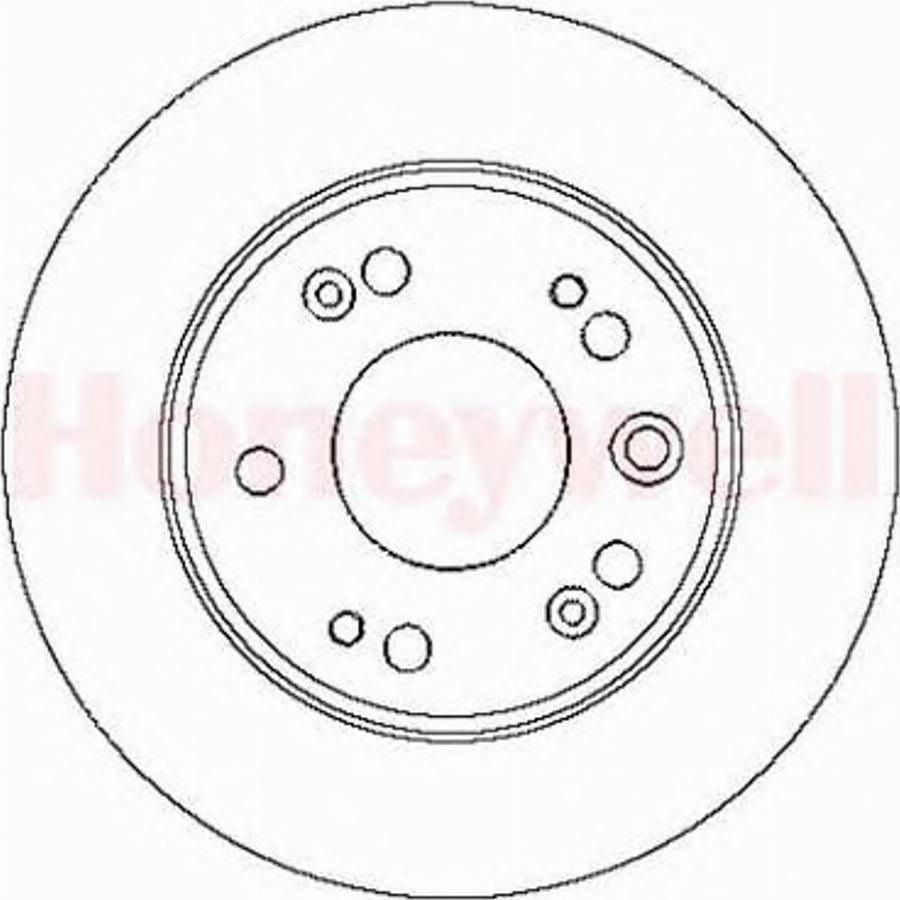 BENDIX 562284 B - Тормозной диск unicars.by