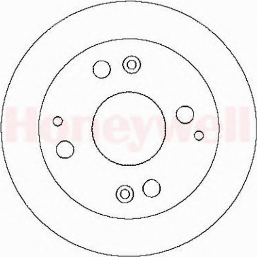 BENDIX 562282 B - Тормозной диск unicars.by