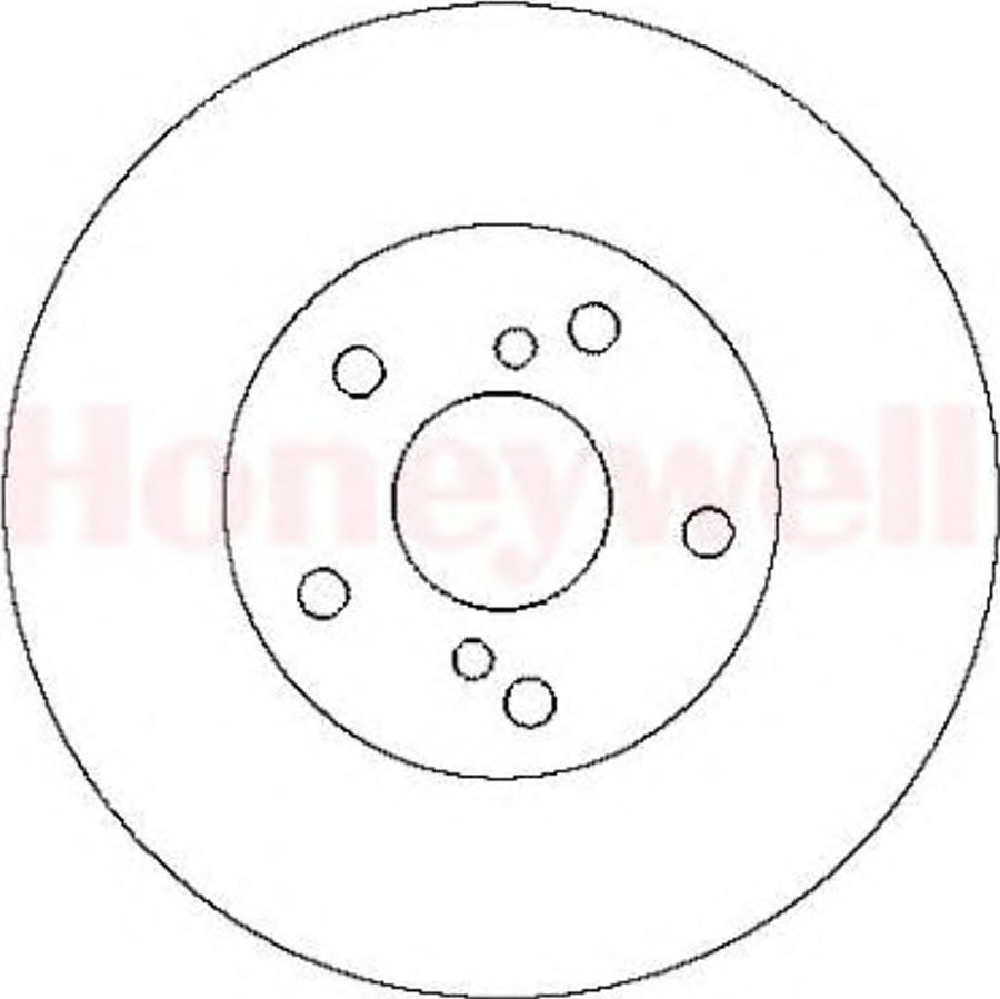 BENDIX 562287 B - Тормозной диск unicars.by