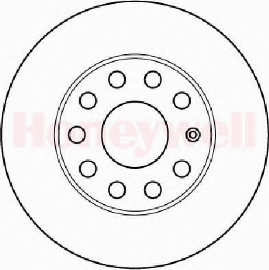 BENDIX 562238 B - Тормозной диск unicars.by