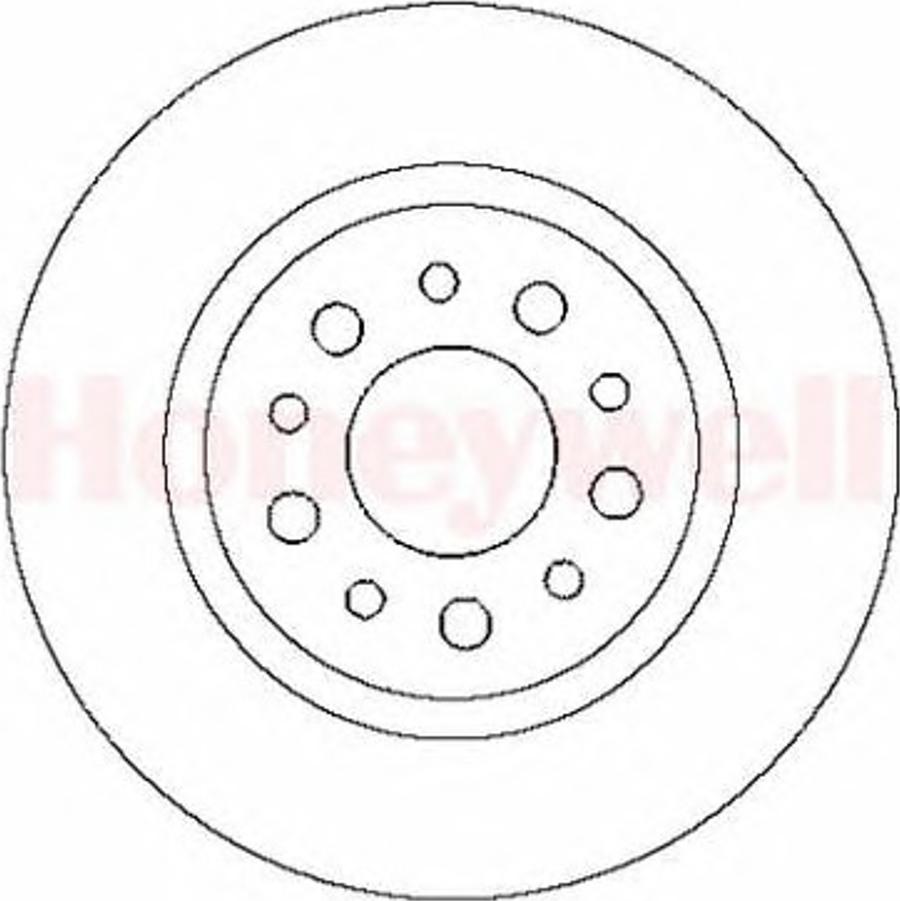 BENDIX 562275 B - Тормозной диск unicars.by