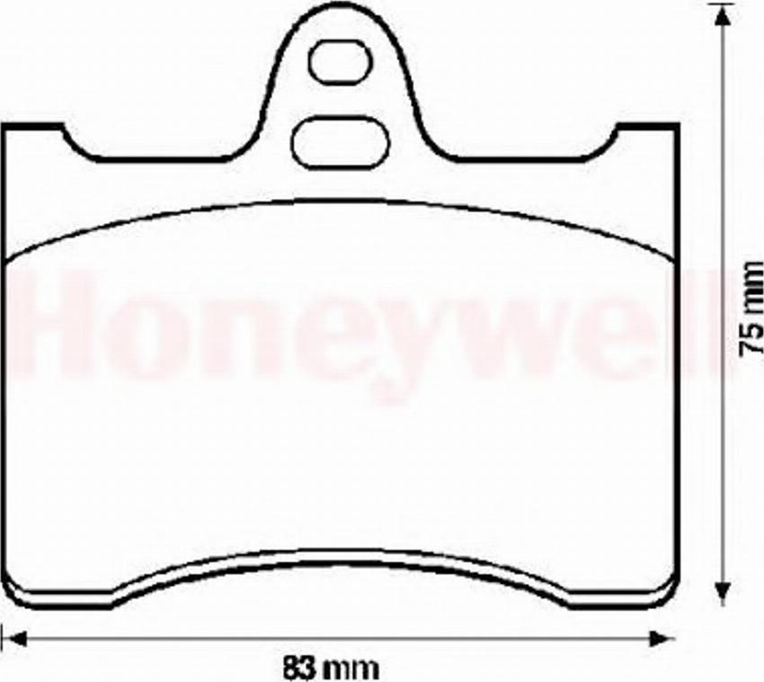 BENDIX 571896B - Тормозные колодки, дисковые, комплект unicars.by