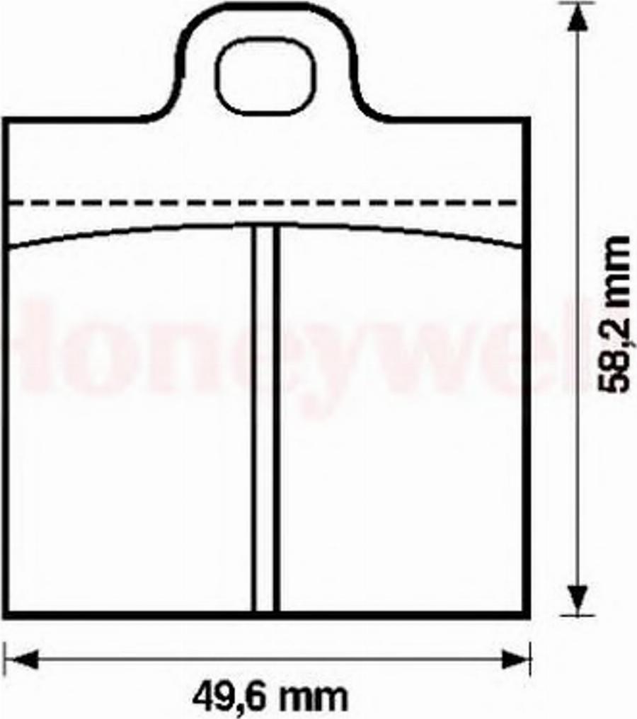 BENDIX 571800B - Тормозные колодки, дисковые, комплект unicars.by