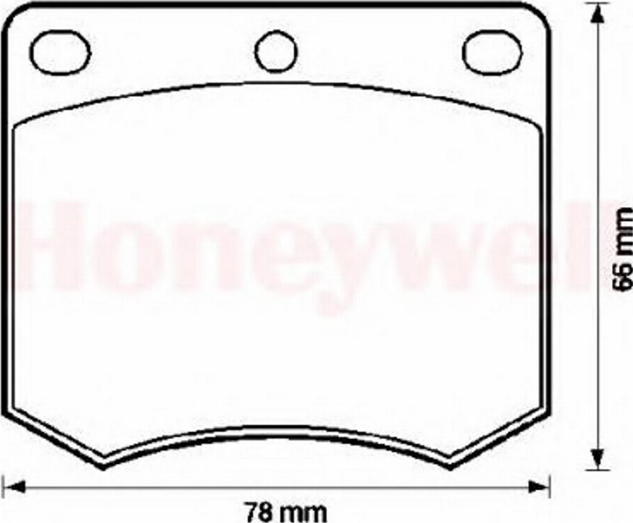 BENDIX 571247B - Тормозные колодки, дисковые, комплект unicars.by