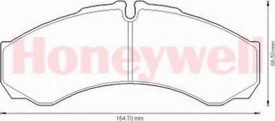 BENDIX 573506B - Тормозные колодки, дисковые, комплект unicars.by