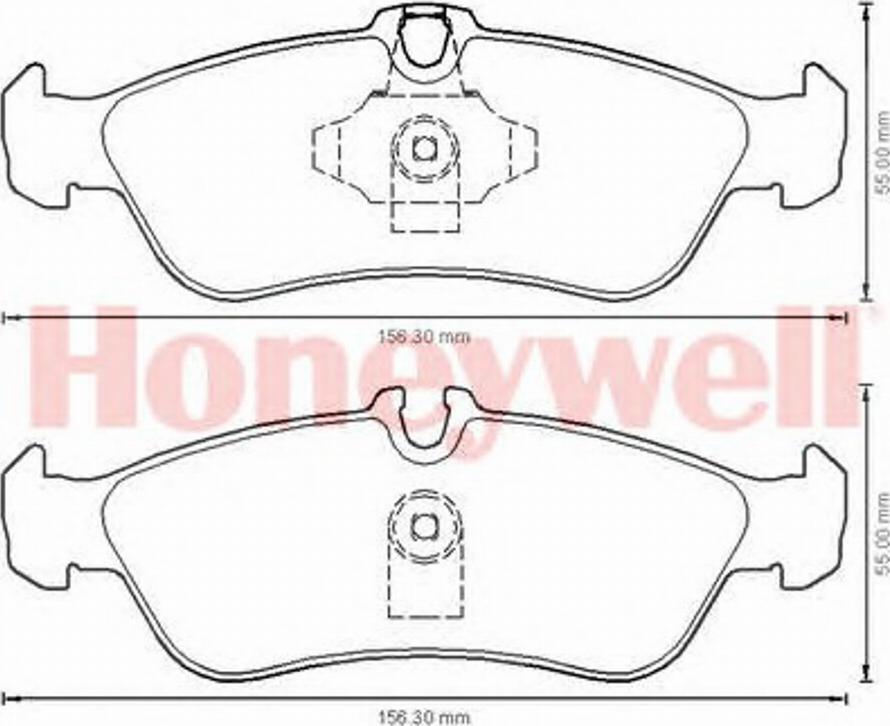 BENDIX 573191B - Тормозные колодки, дисковые, комплект unicars.by