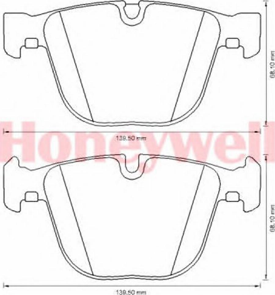 BENDIX 573271B - Тормозные колодки, дисковые, комплект unicars.by