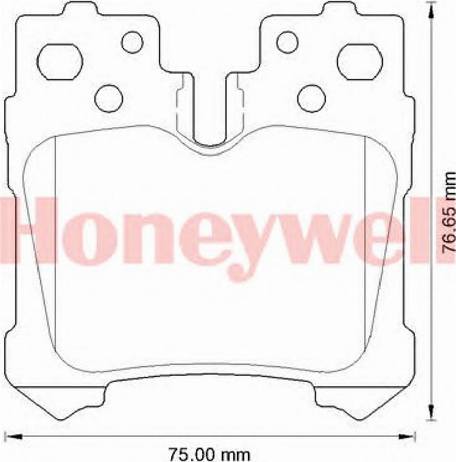 BENDIX 572648B - Тормозные колодки, дисковые, комплект unicars.by