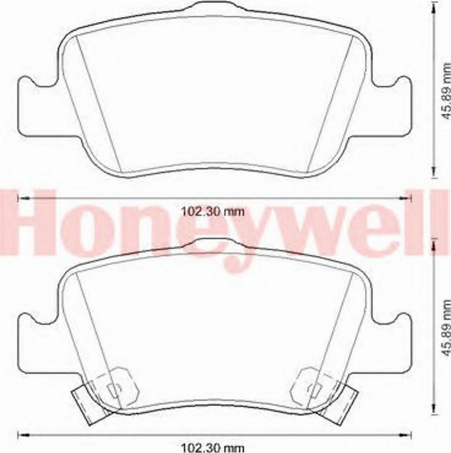 BENDIX 572601B - Тормозные колодки, дисковые, комплект unicars.by