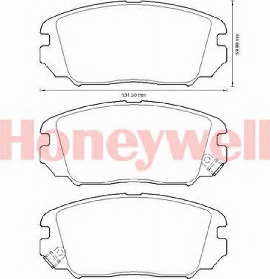 BENDIX 572616B - Тормозные колодки, дисковые, комплект unicars.by