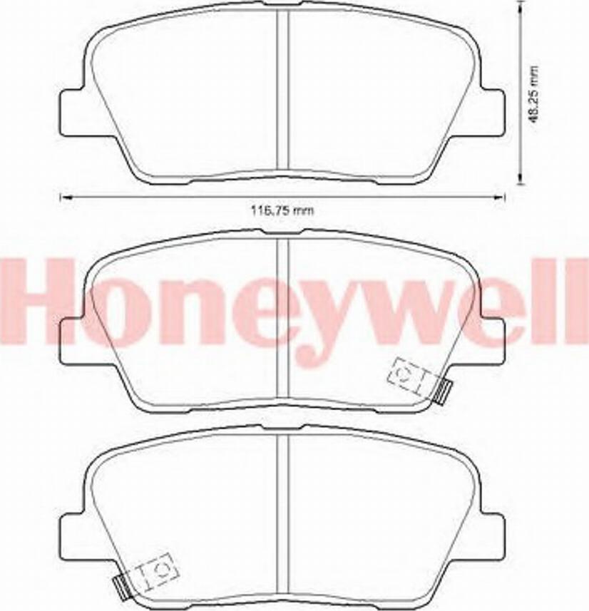 BENDIX 572639B - Тормозные колодки, дисковые, комплект unicars.by