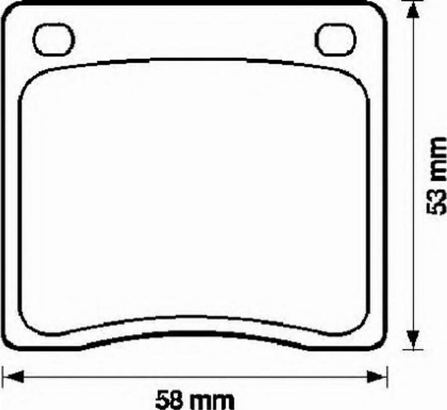 BENDIX 572101B - Тормозные колодки, дисковые, комплект unicars.by