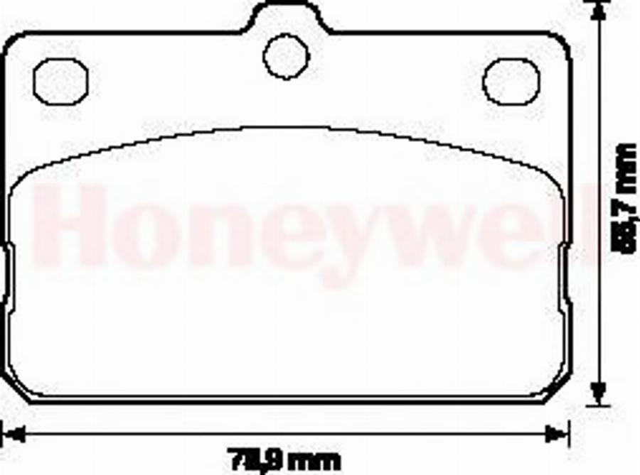 BENDIX 572119B - Тормозные колодки, дисковые, комплект unicars.by