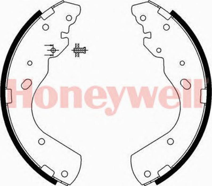 BENDIX 362469B - Комплект тормозных колодок, барабанные unicars.by