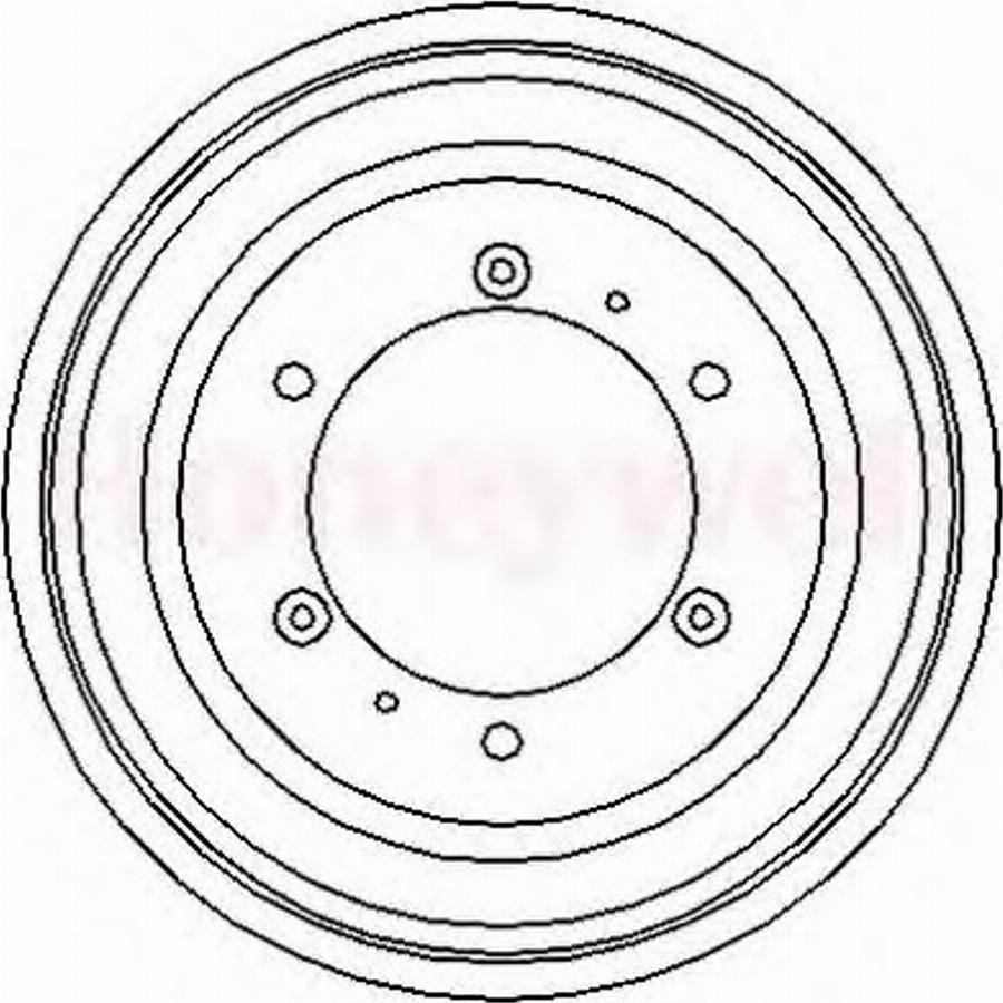 BENDIX 329097B - Тормозной барабан unicars.by