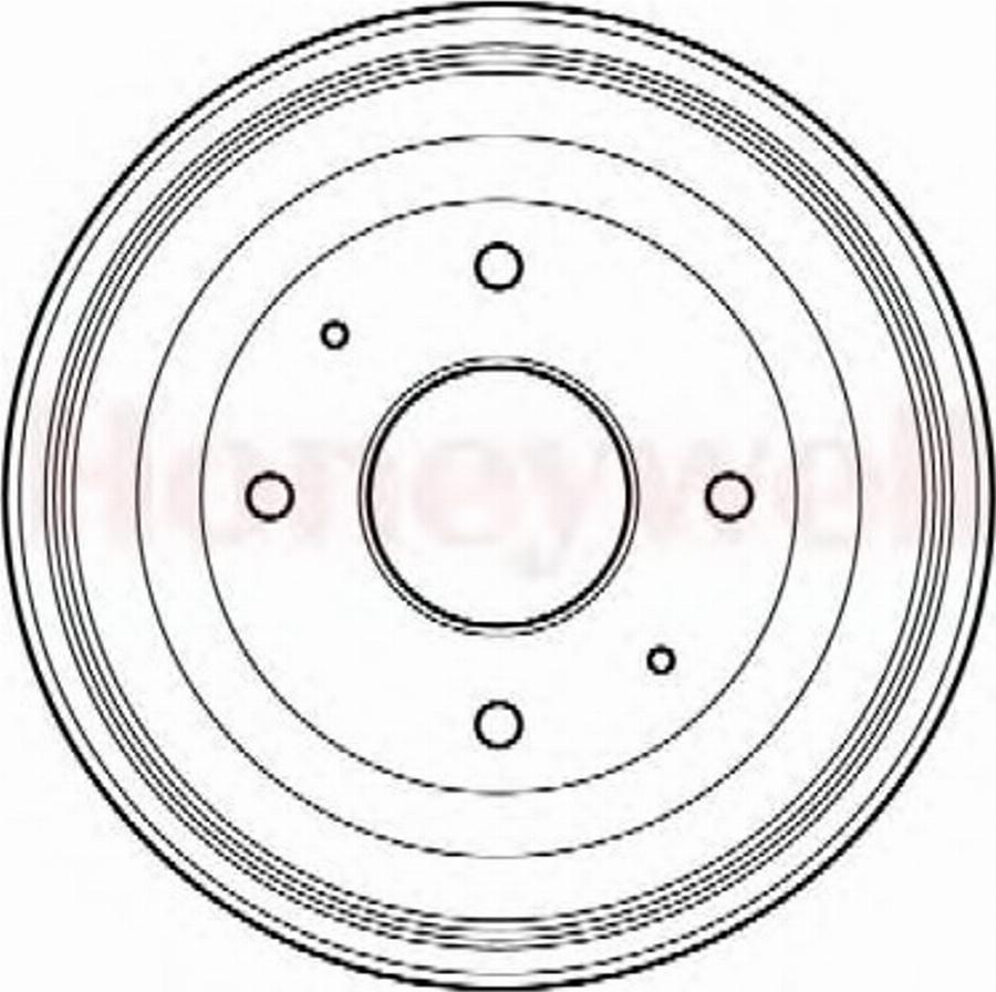 BENDIX 329005 B - Тормозной барабан unicars.by