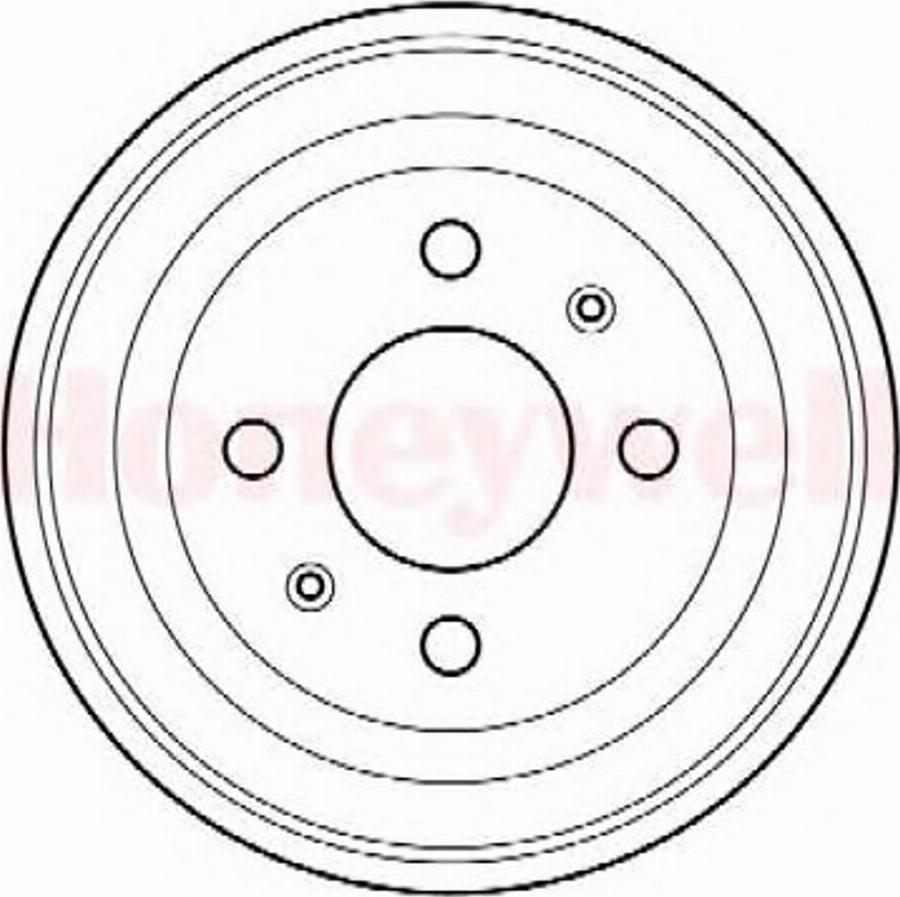 BENDIX 329000 B - Тормозной барабан unicars.by