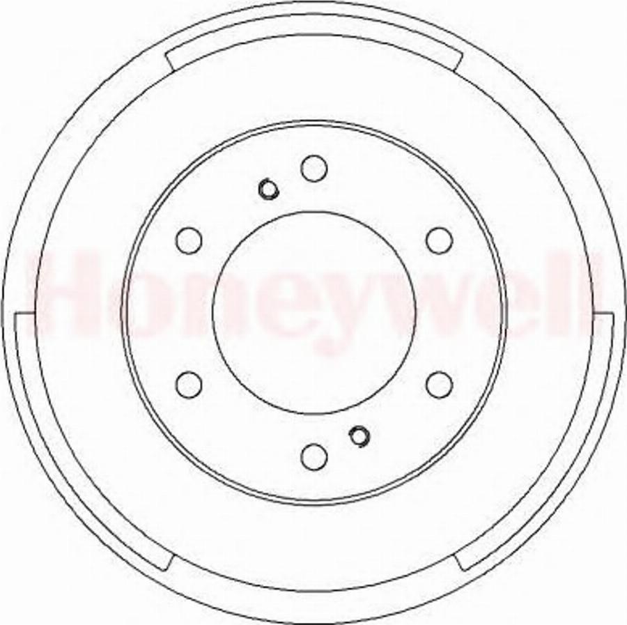 BENDIX 329305B - Тормозной барабан unicars.by