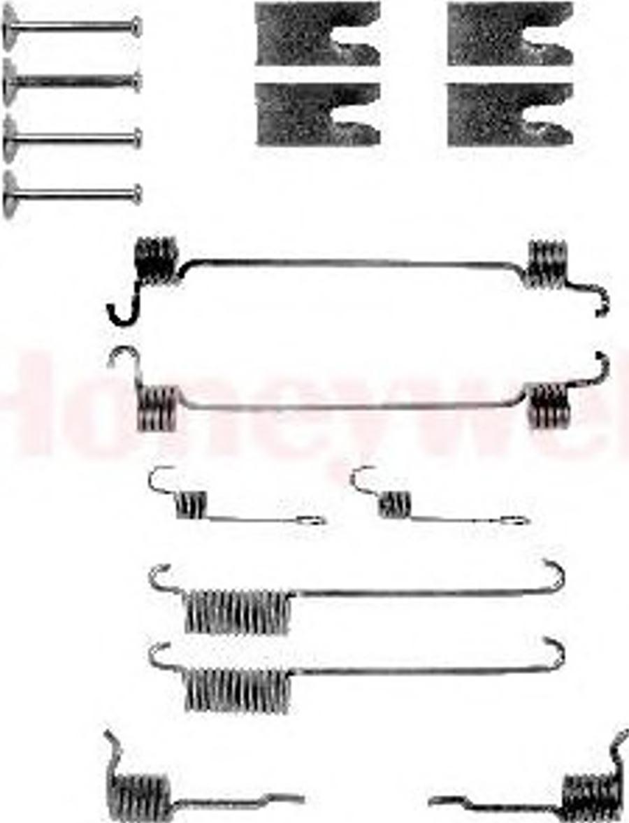 BENDIX 771150B - Комплектующие, барабанный тормозной механизм unicars.by