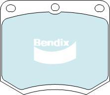 BENDIX DB625 GCT - Тормозные колодки, дисковые, комплект unicars.by