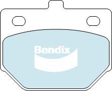 BENDIX DB159 GCT - Тормозные колодки, дисковые, комплект unicars.by