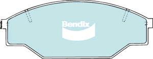 BENDIX DB1350 GCT - Тормозные колодки, дисковые, комплект unicars.by