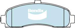 BENDIX DB1307 GCT - Тормозные колодки, дисковые, комплект unicars.by