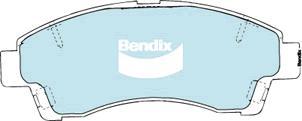 BENDIX DB1322 GCT - Тормозные колодки, дисковые, комплект unicars.by