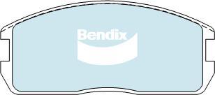 BENDIX DB357 GCT - Тормозные колодки, дисковые, комплект unicars.by