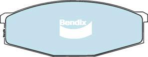 BENDIX DB321 4WD - Тормозные колодки, дисковые, комплект unicars.by