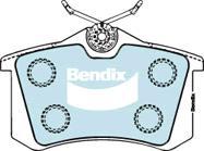 Bendix-AU DB1449 EURO+ - Тормозные колодки, дисковые, комплект unicars.by