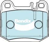 Bendix-AU DB1461 EURO+ - Тормозные колодки, дисковые, комплект unicars.by