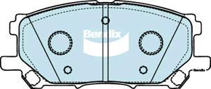 Bendix-AU DB1517 -4WD - Тормозные колодки, дисковые, комплект unicars.by