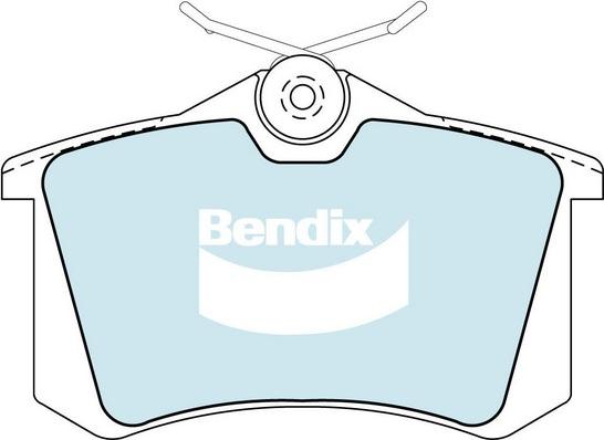 Bendix-AU DB1192 GCT - Тормозные колодки, дисковые, комплект unicars.by