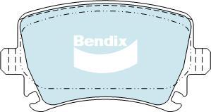 Bendix-AU DB1865 EURO+ - Тормозные колодки, дисковые, комплект unicars.by