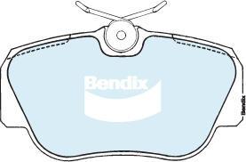 Bendix-AU DB1256 GCT - Тормозные колодки, дисковые, комплект unicars.by