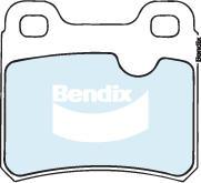 Bendix-AU DB1229 EURO+ - Тормозные колодки, дисковые, комплект unicars.by