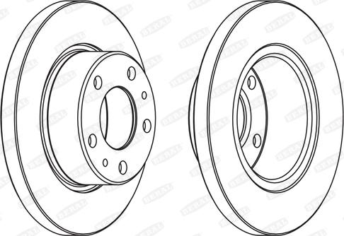 Beral BCR194A - Тормозной диск unicars.by