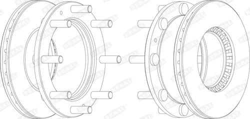 Beral BCR107A - Тормозной диск unicars.by