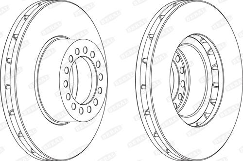 Beral BCR319A - Тормозной диск unicars.by