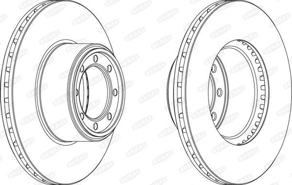 Beral BCR320A - Тормозной диск unicars.by