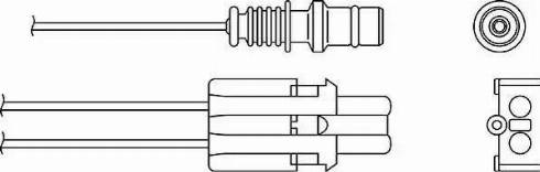 BorgWarner (BERU) OZH051 - Лямбда-зонд, датчик кислорода unicars.by